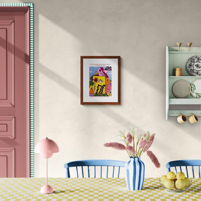 My house mockup af A Sleepy Spirit Art