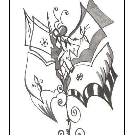 The butterfly af A Sleepy Spirit Art