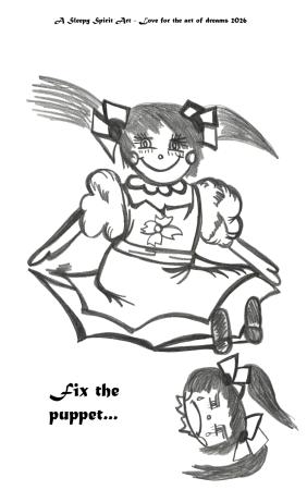 Fix the puppet af A Sleepy Spirit Art