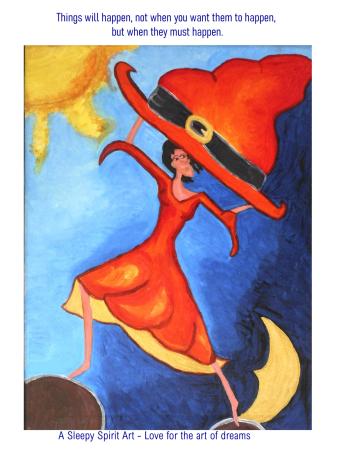 Balance exercise, by A Sleepy Spirit Art