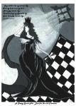 Queen of Sorrow, plakat kun hos Shop by A Sleepy Spirit Art