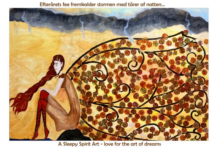 Forever Autumn DK - Kunstplakat Inspireret af Originalt Maleri