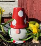 Havedværg Svampe - Dekorative Havedekorationer i Høj Kvalitet