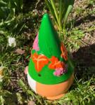 Havedværg Grønnehjørne - 18 cm Høj og Ø 7 cm Bred Dværg til Haven