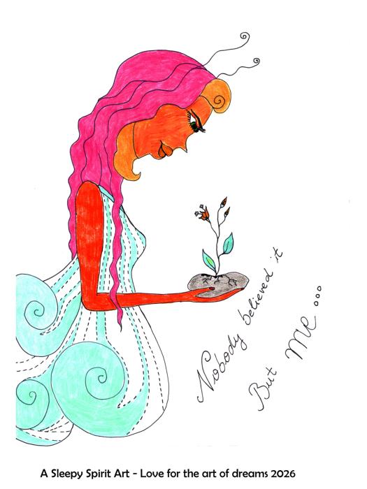 Believe - Kunstplakat i A3 Format Uden Ramme | Fragt 49 DKK