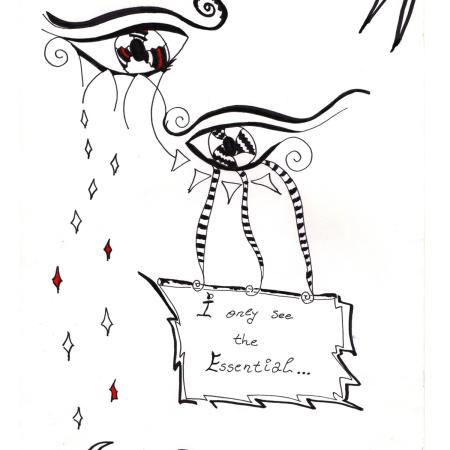 Essential Plakat - Inspireret af Tegningen | A3 Format | 49 DKK Fragt