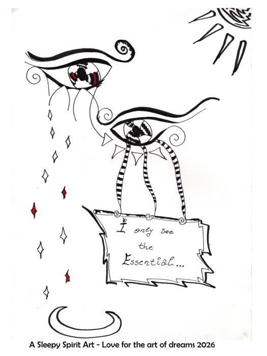 Essential Plakat - Inspireret af Tegningen | A3 Format | 49 DKK Fragt