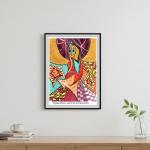 Golden dream Plakat - Inspireret af Tegningen | A3 Format | 49 DKK Fragt