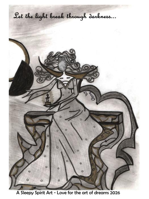 Light - Lad lyset bryde igennem mørket | A3 Plakat Uden Ramme - Fragt 49 DKK