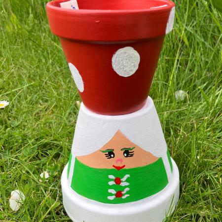 Happy Grandma Pot - Smykker Din Have med Stilfulde Krukker