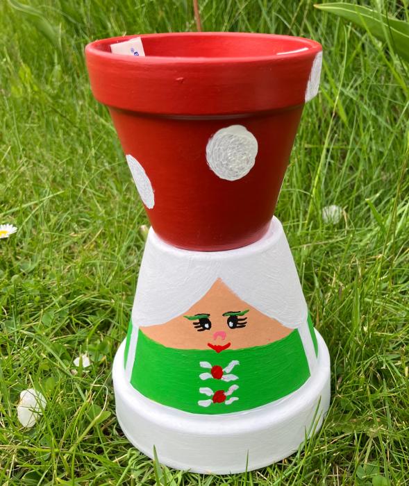 Happy Grandma Pot - Smykker Din Have med Stilfulde Krukker