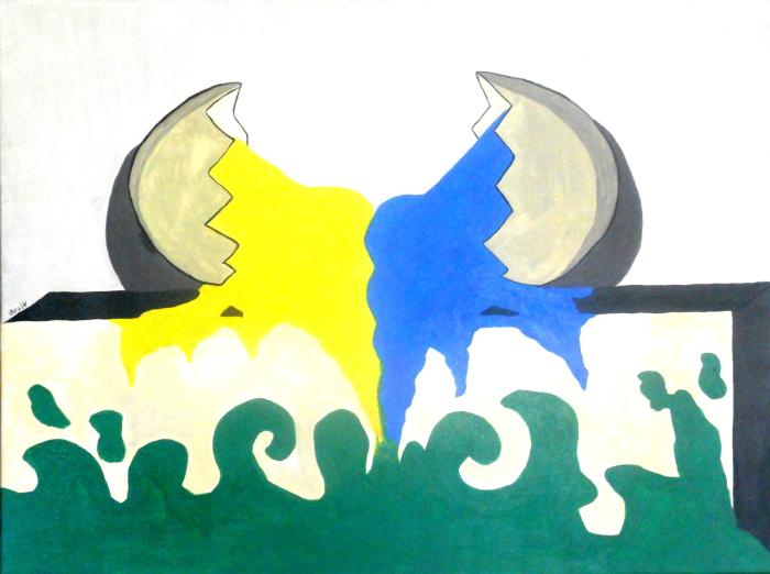 The beginning of green
